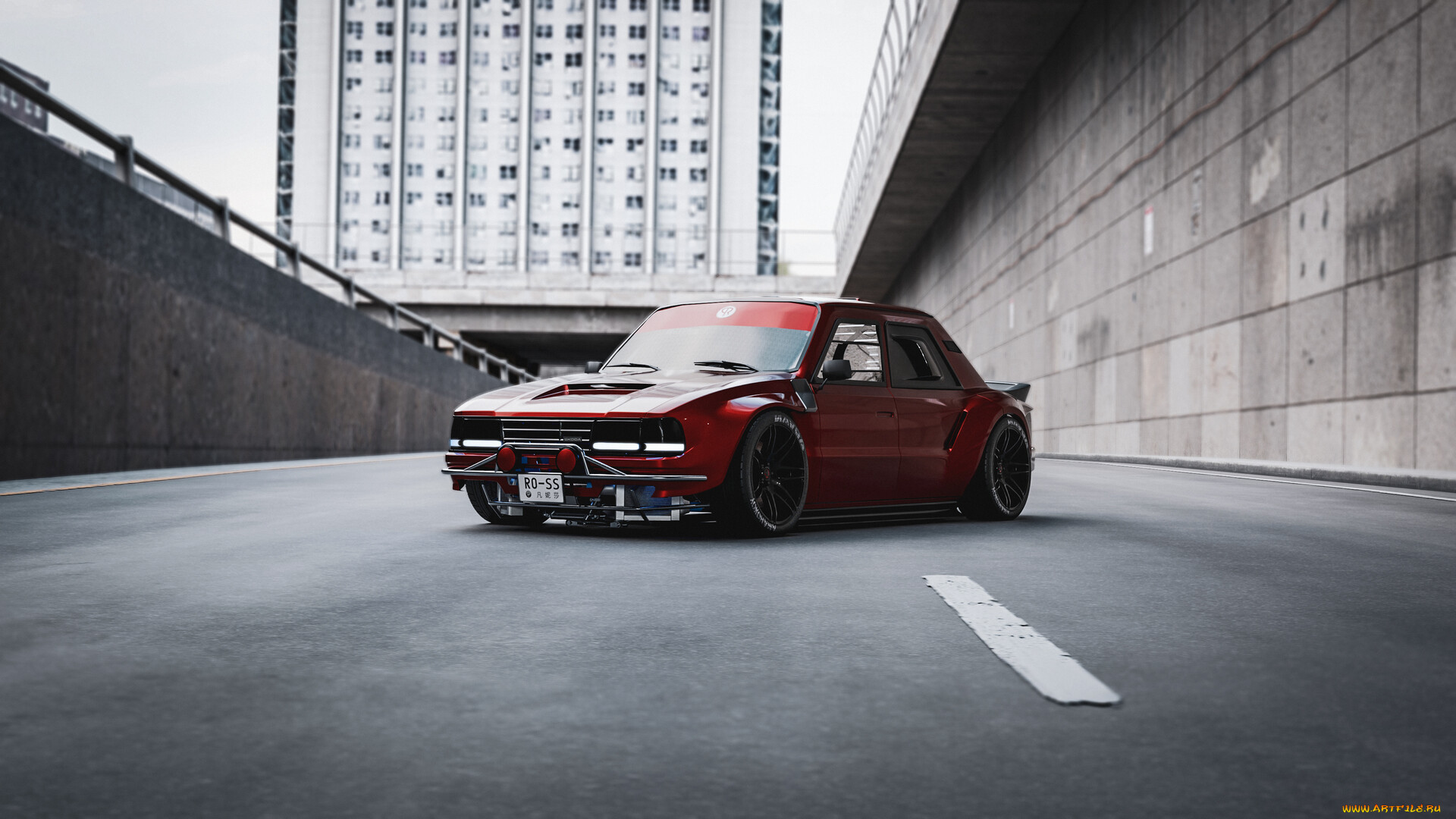 skoda 120, , 3, skoda, 120, resomod, widebody, tuning, car, , 